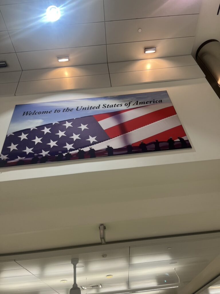 無事に入国できました！