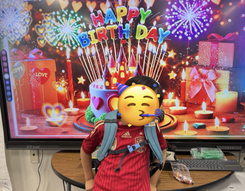 誕生日会を開催することになりました！